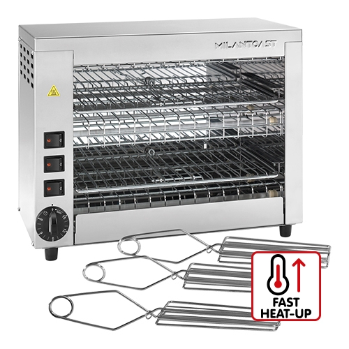 MilanToast tosti salamander |2-etages| 420200