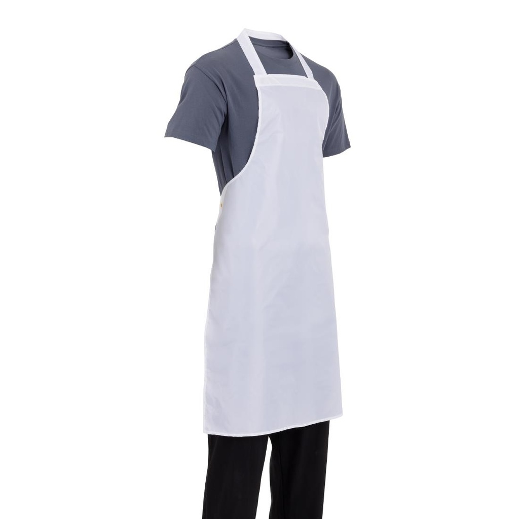 Whites waterdicht schort wit