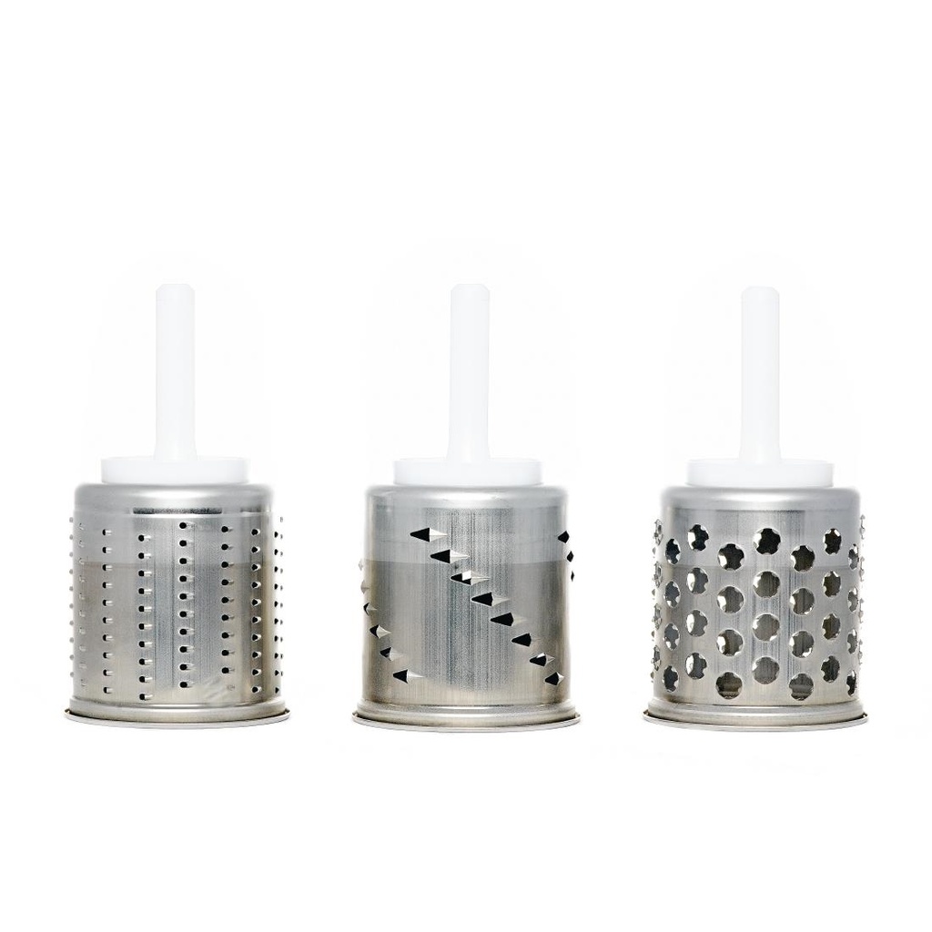 3-delige roterende raspenset voor KitchenAid mixer 5KMVSA (F661)