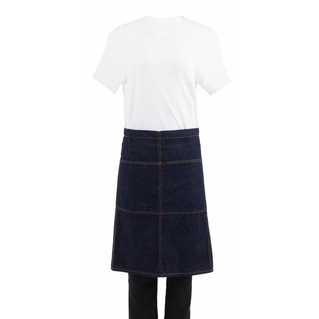 Chef Works Urban Memphis standaard sloof indigo