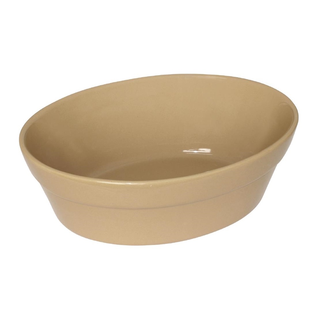 Olympia Stoneware ovale ovenschalen 145 x 104 mm (6 stuks)