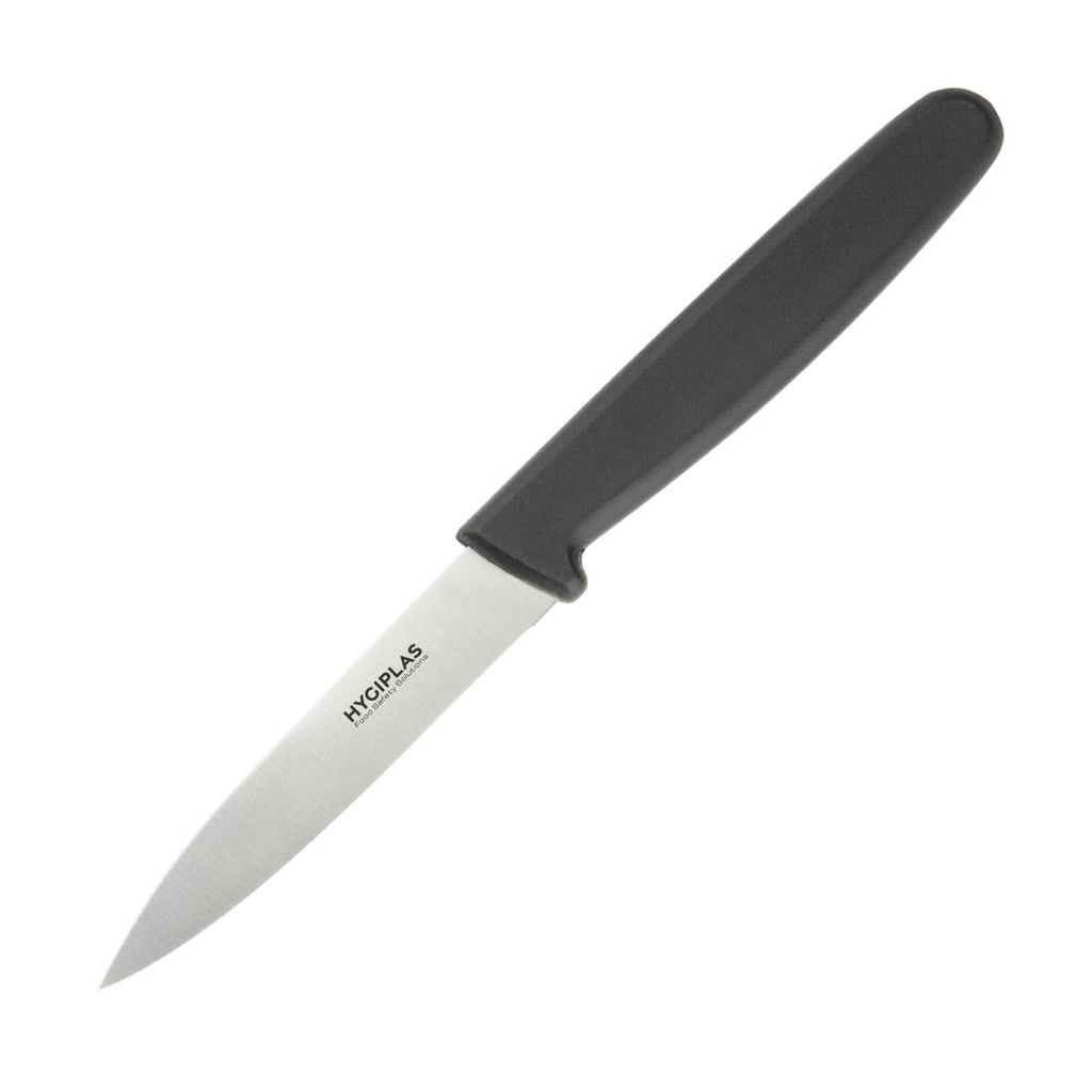 Hygiplas recht schilmesje 8,5cm zwart