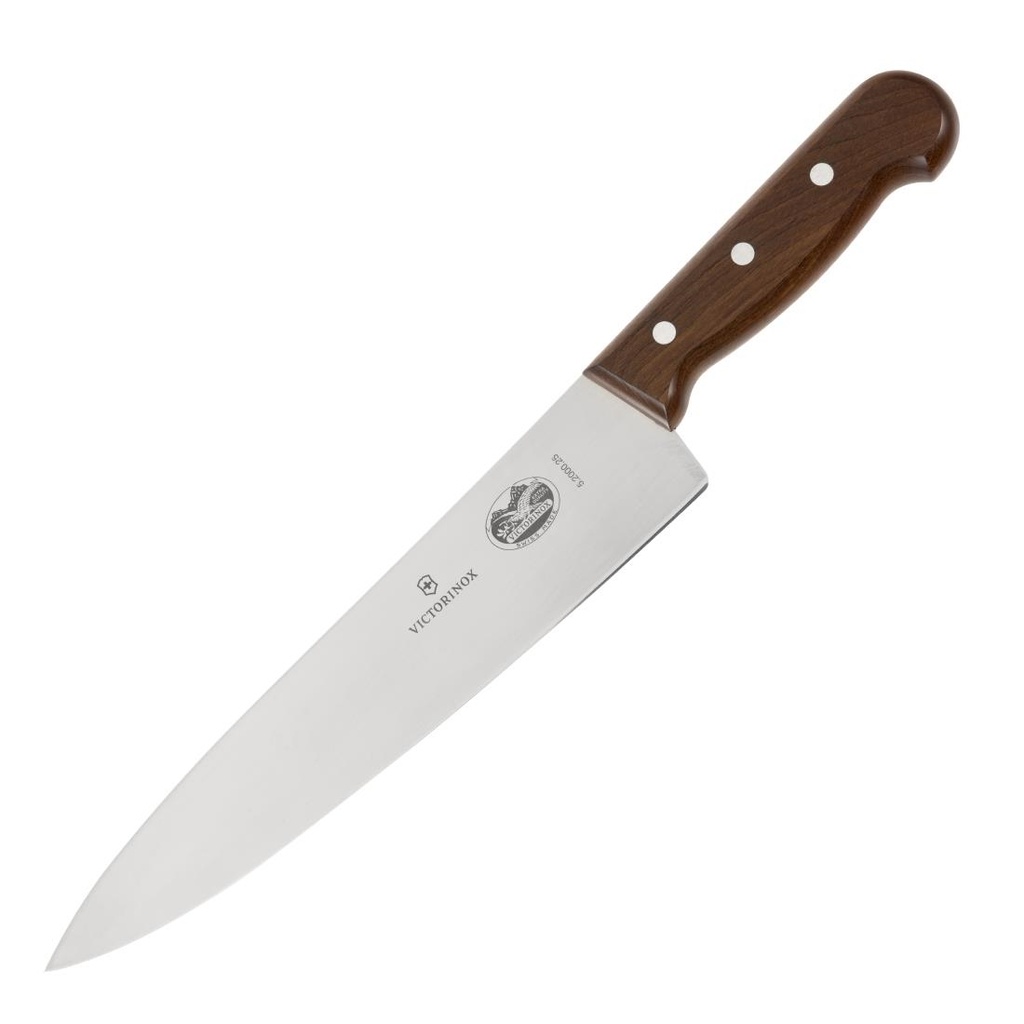 Victorinox trancheermes met houten handgreep 25cm