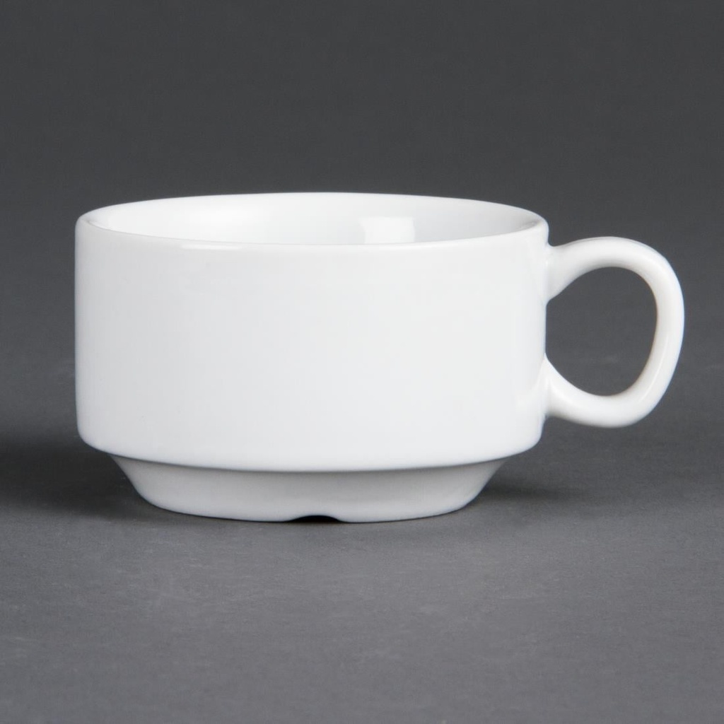 Olympia Whiteware stapelbare espressokopjes 8,5cl (12 stuks)