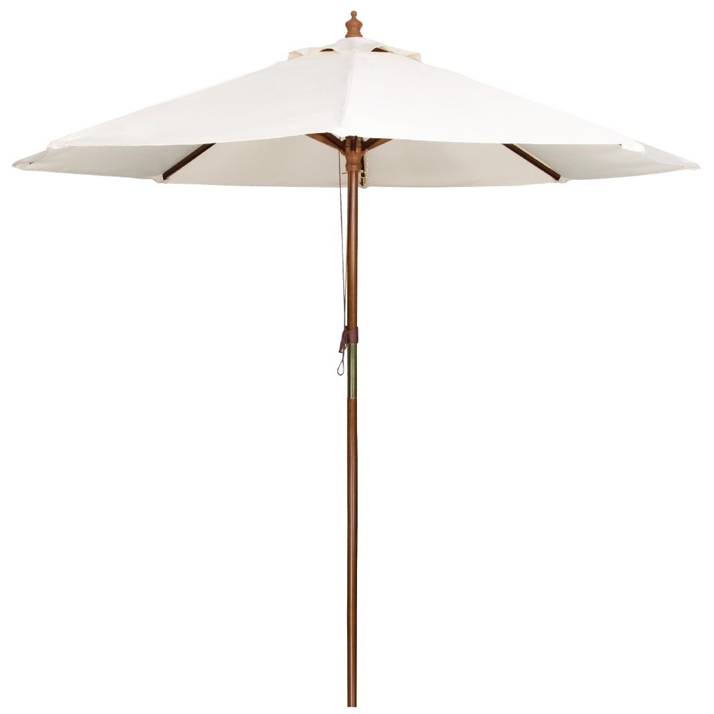 Bolero ronde parasol creme 3m