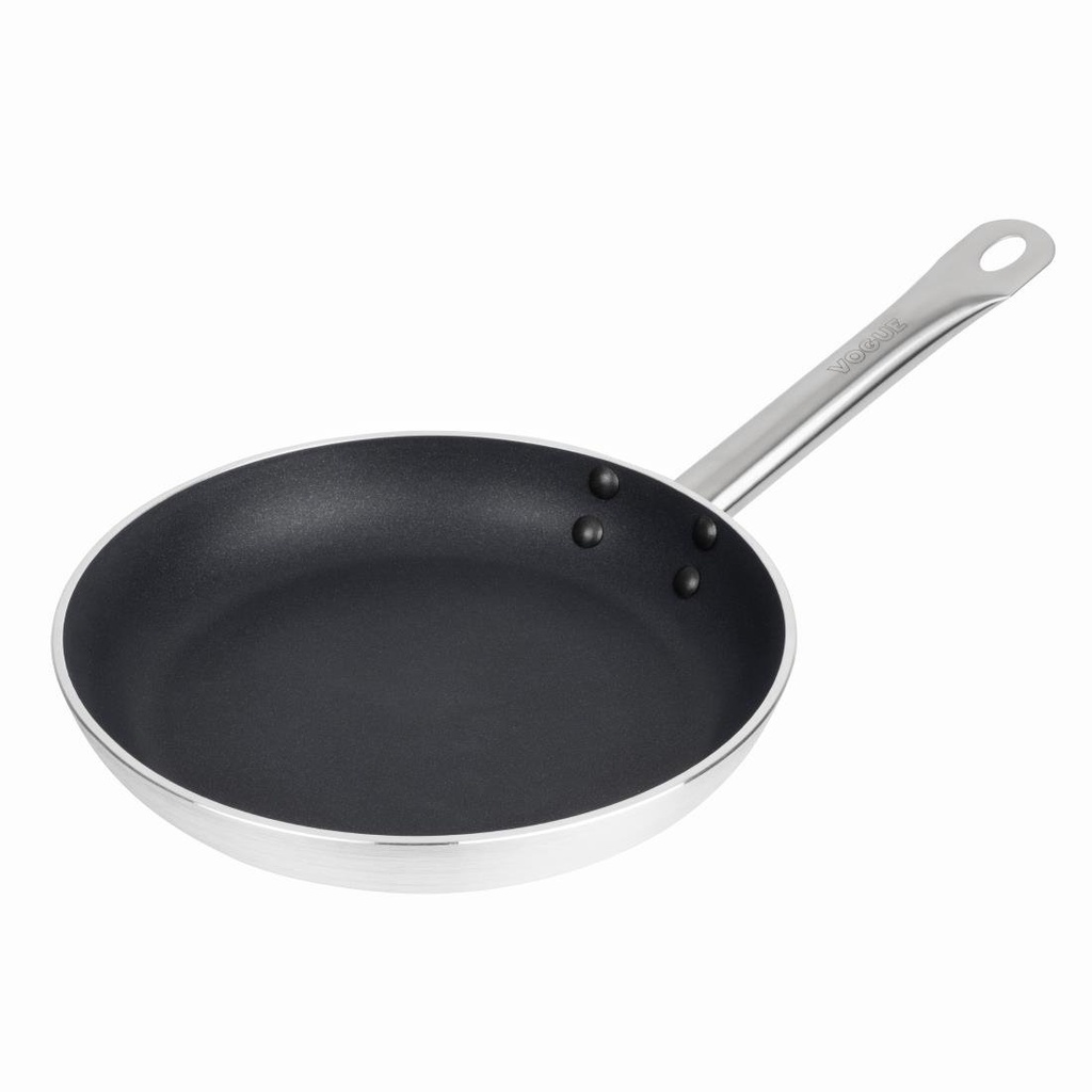 Vogue Teflon Platinum Plus koekenpan met anti aanbaklaag geschikt voor inductie 26cm