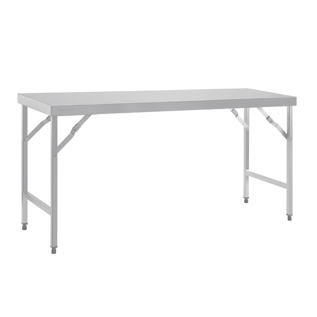 Vogue roestvaststalen inklapbare tafel 1800mm