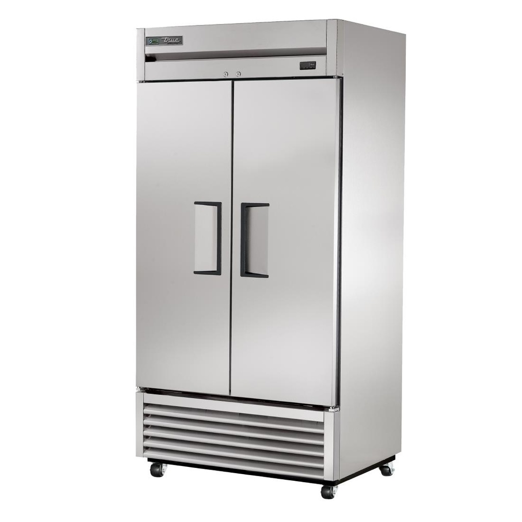 True dubbeldeurs koelkast roestvrij staal 991ltr t-35-hc