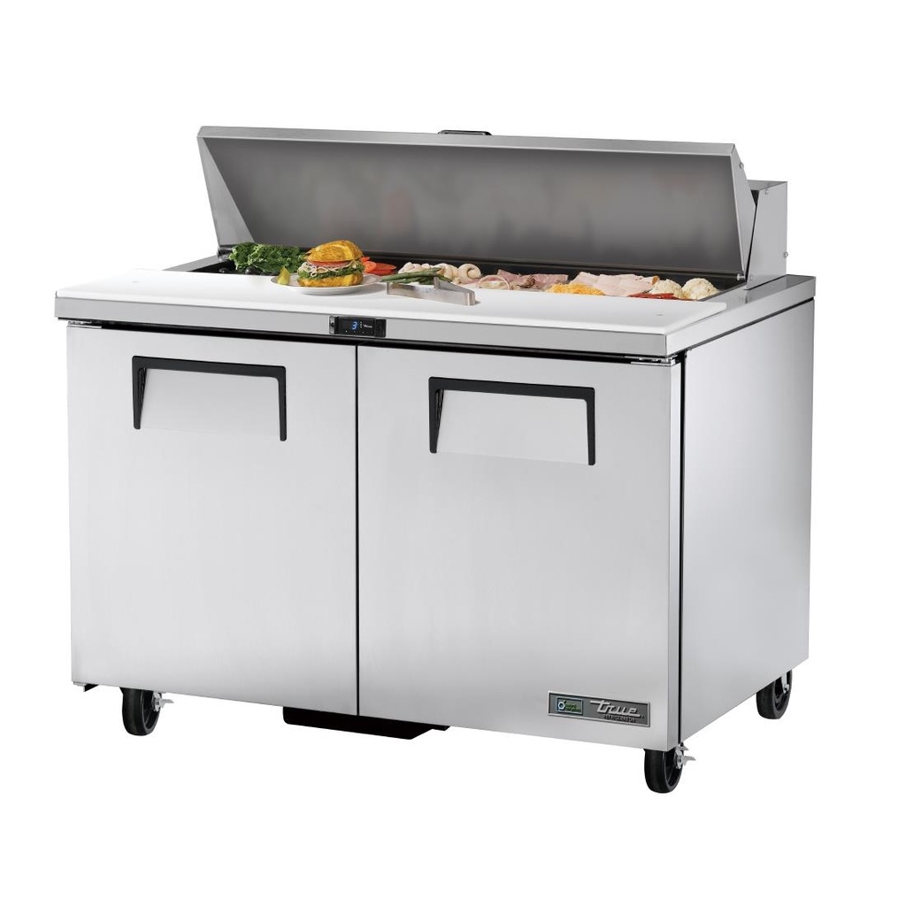 True TSSU-48-12-HC 2-deurs prepareercounter 340L