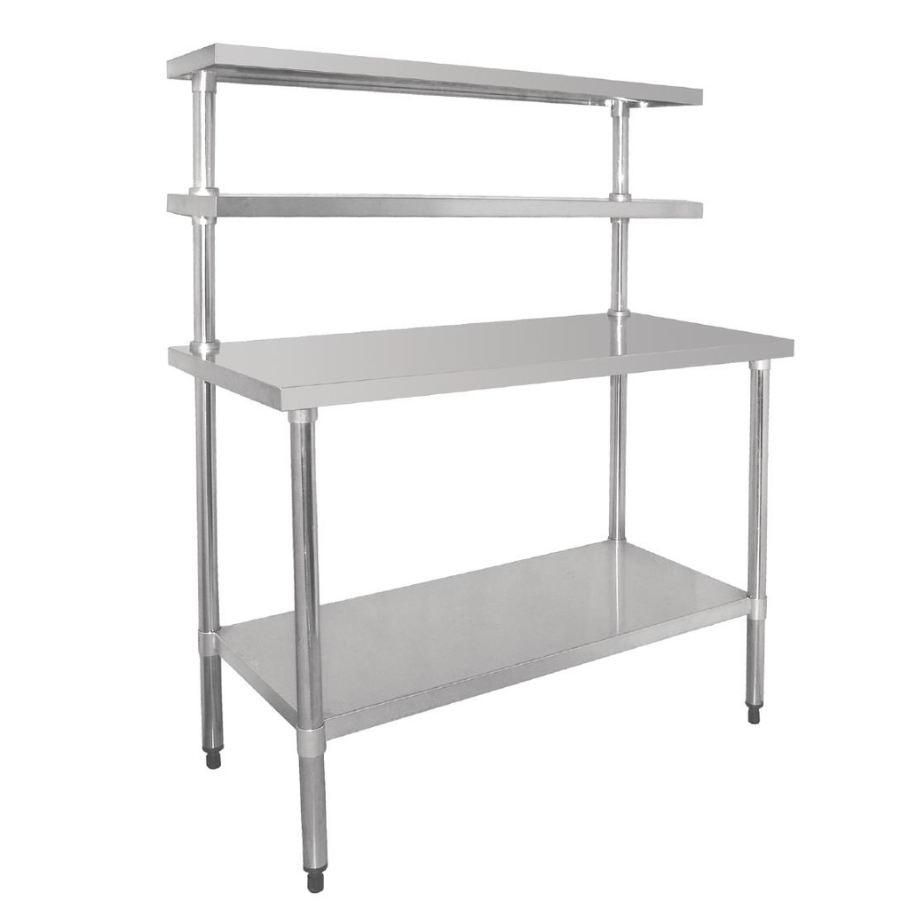 Vogue RVS voorbereidingsstation 1800x600mm