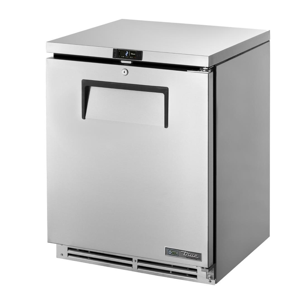 True koelkast voor onderbouw roestvrij staal 147ltr tuc-24-hc