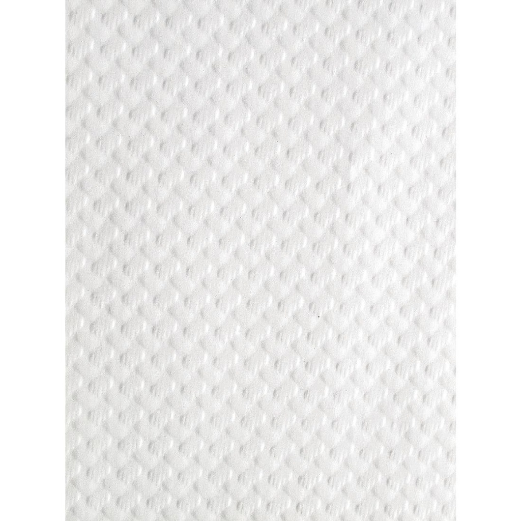 Papieren tafelkleed glanzend wit (400 stuks)