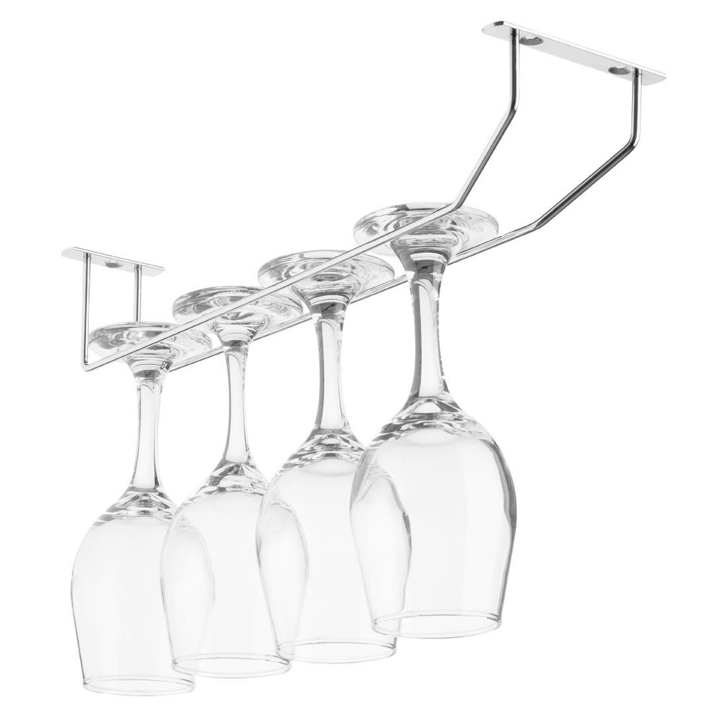 Olympia glazenrek verchroomd 40,5cm