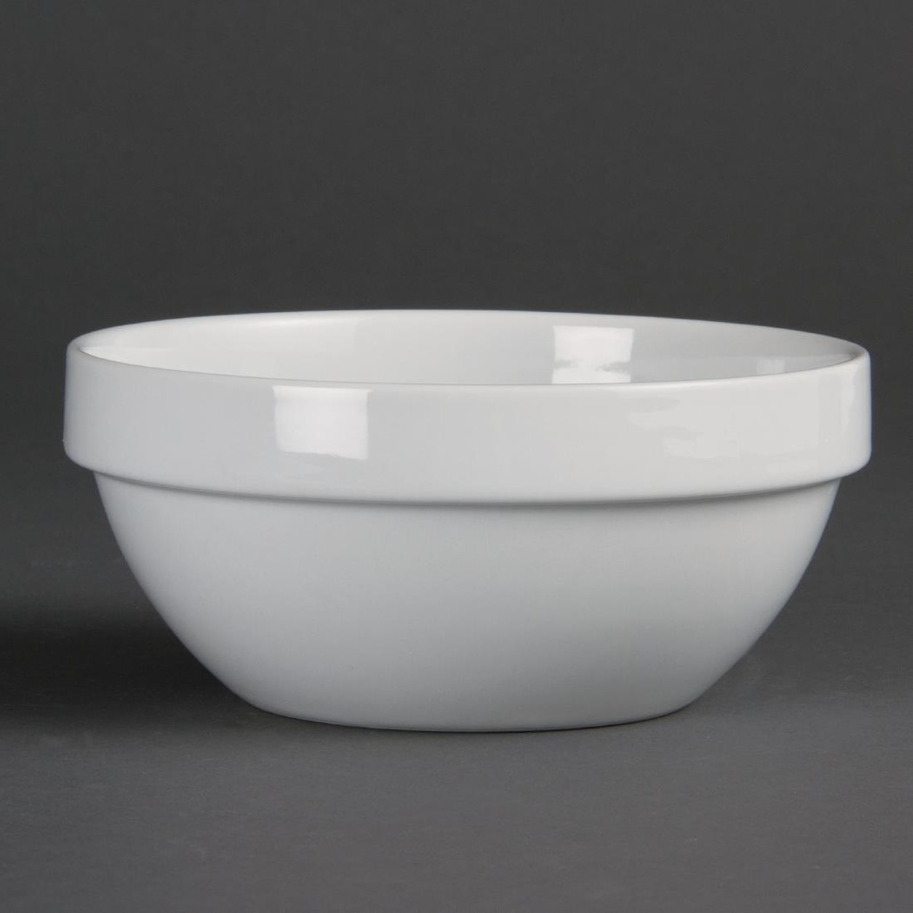 Olympia Whiteware stapelbare kom 14,5cm (12 stuks)