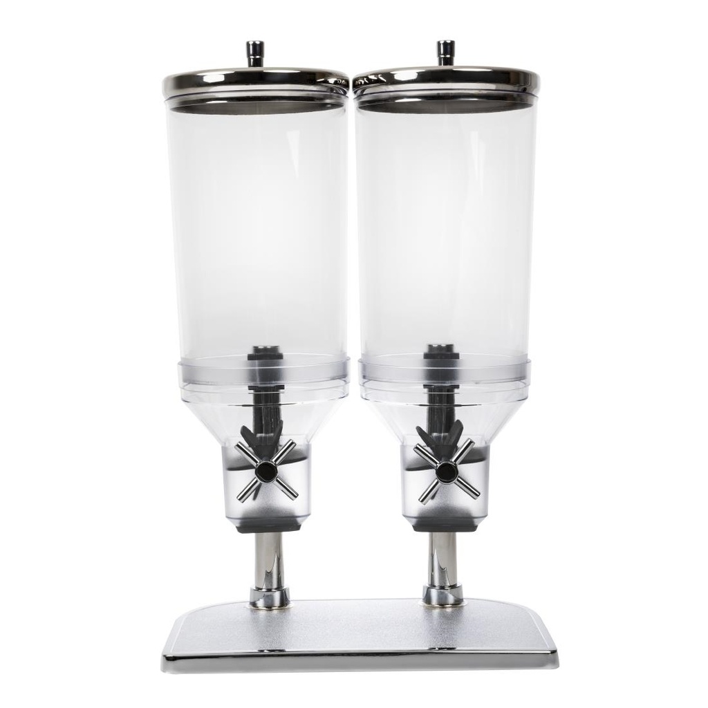 APS dubbele ontbijtgranendispenser 2x 4,5Ltr