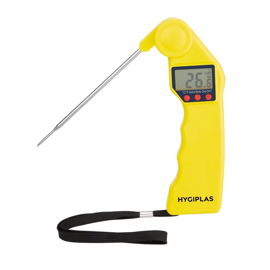 Hygiplas Easytemp kleurcode thermometer geel