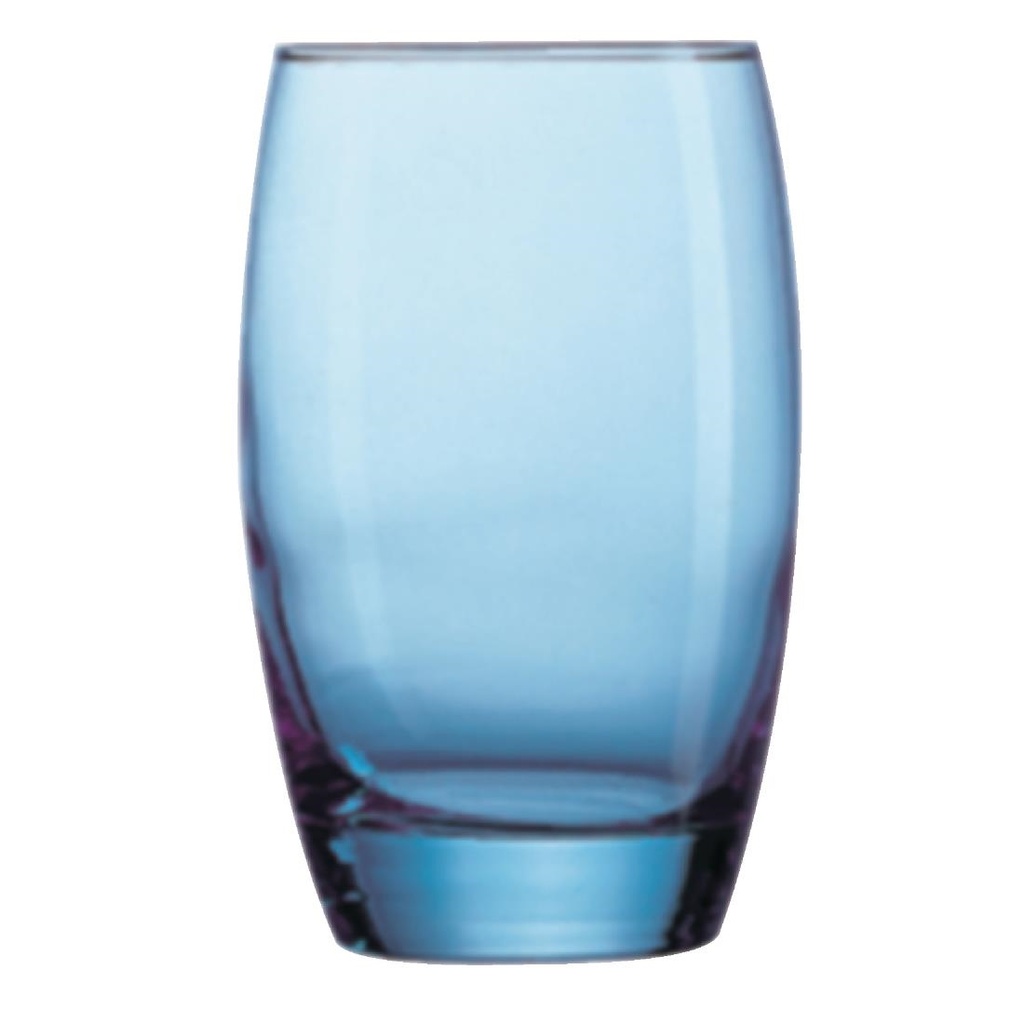 Arcoroc Salto Tumblers Blauw 35cl (24 Stuks)