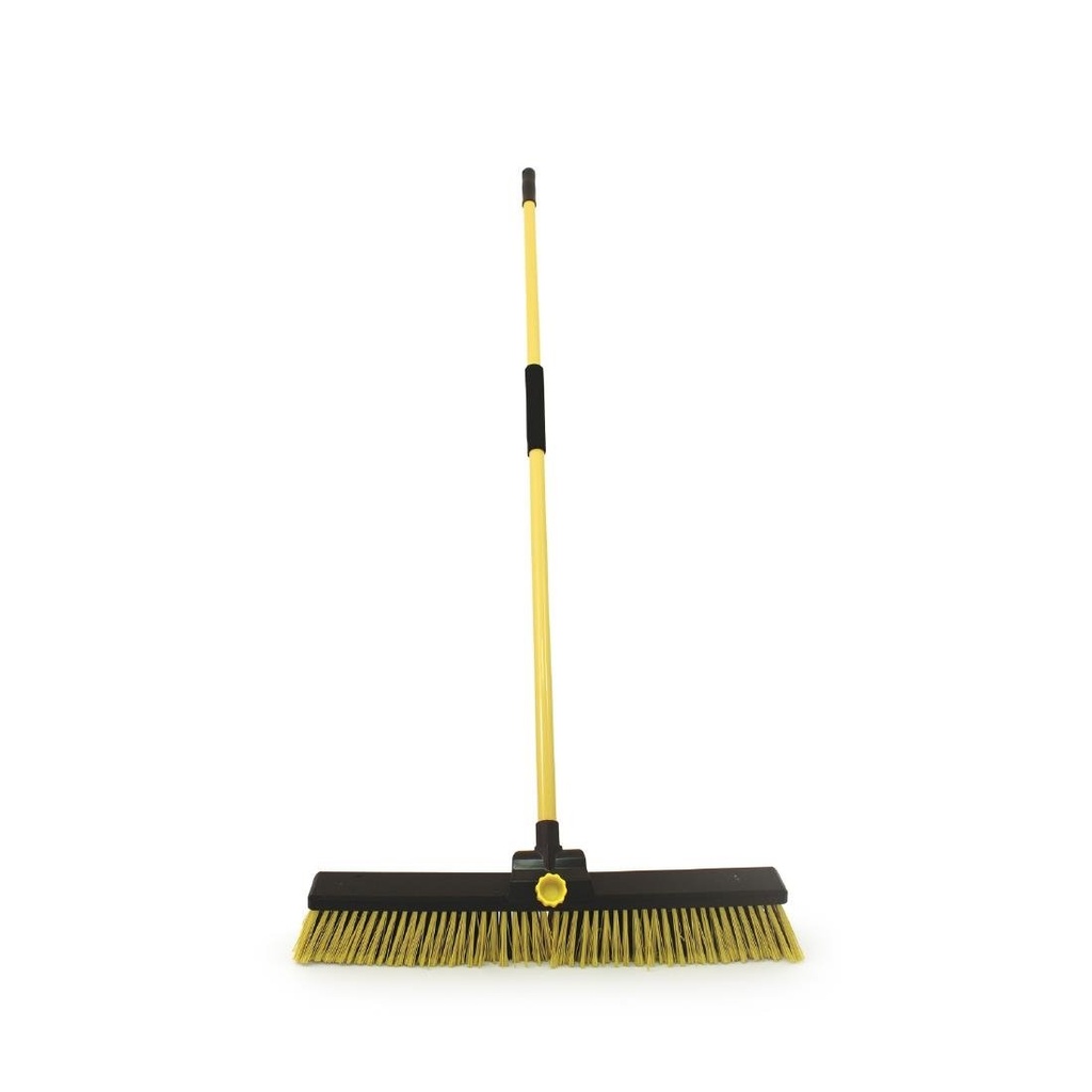 Stevige bulldozer bezem
