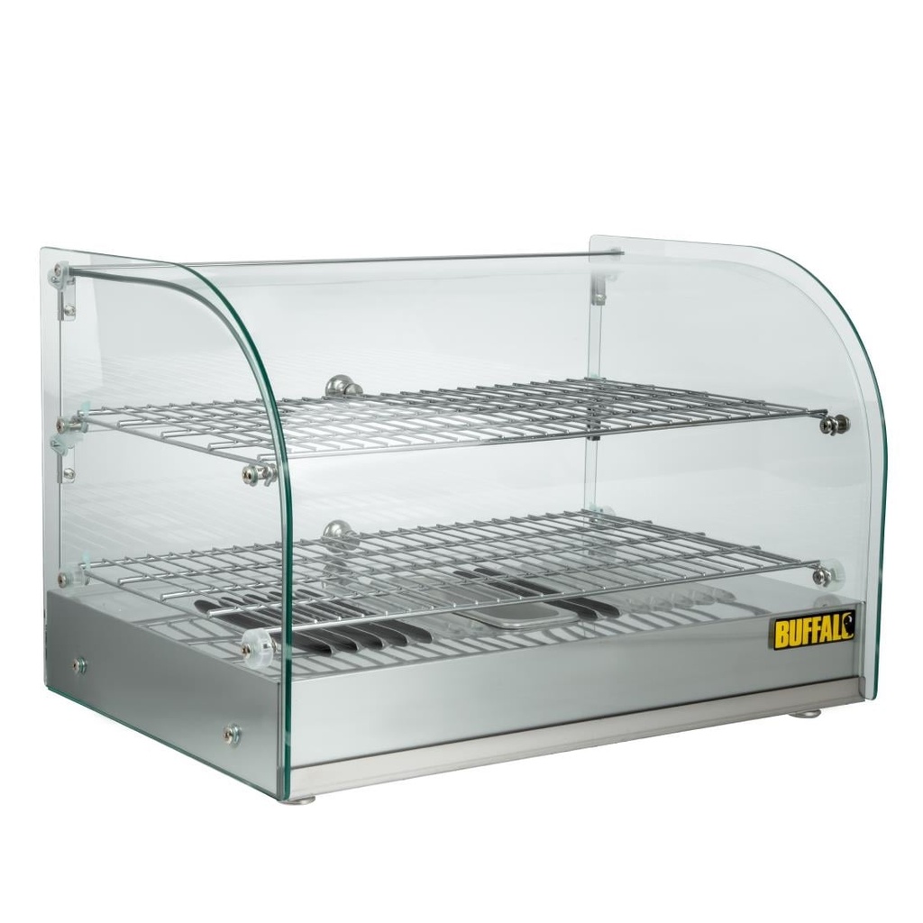 Buffalo warmhoudvitrine 45L 37,6(h) x 55,4(b) x 37,6(d)cm