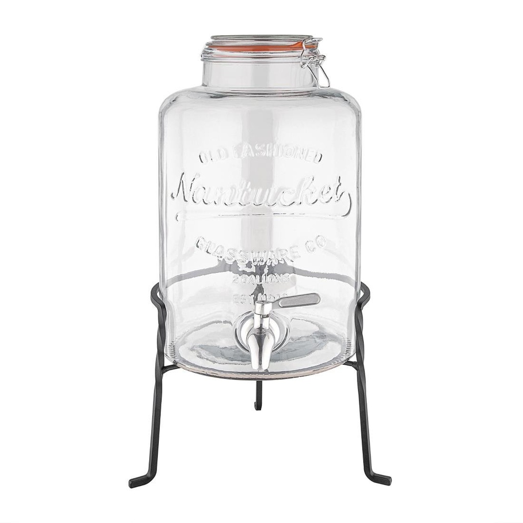 Olympia Nantucket vintage drankdispenser met standaard 8,5L