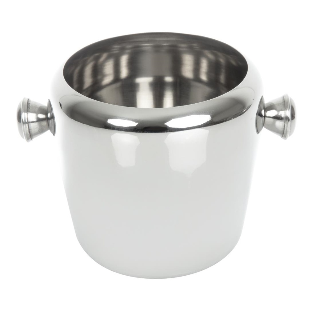 Olympia mini ijsemmer RVS 1Ltr 11,5(h) x 12,5(Ø)cm