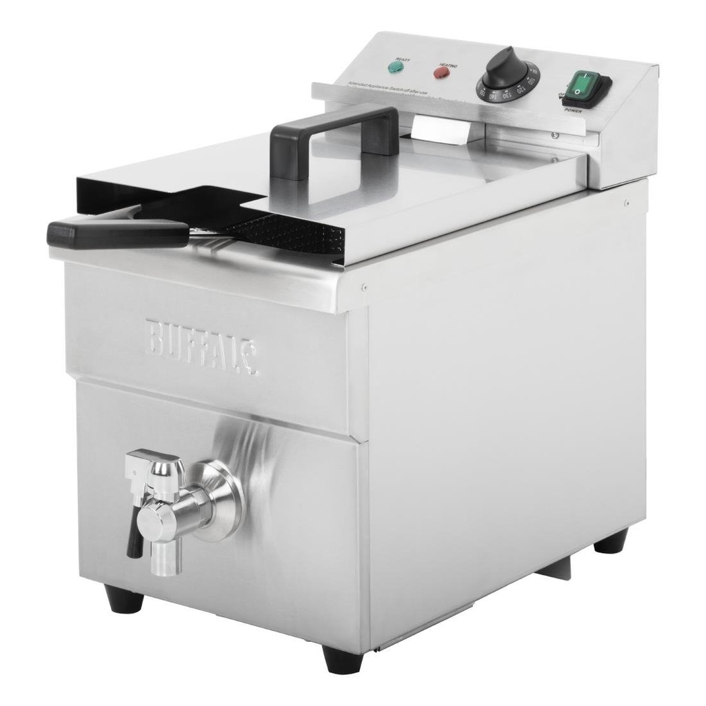 Buffalo enkele inductie frituurpan 7,5L 3000W