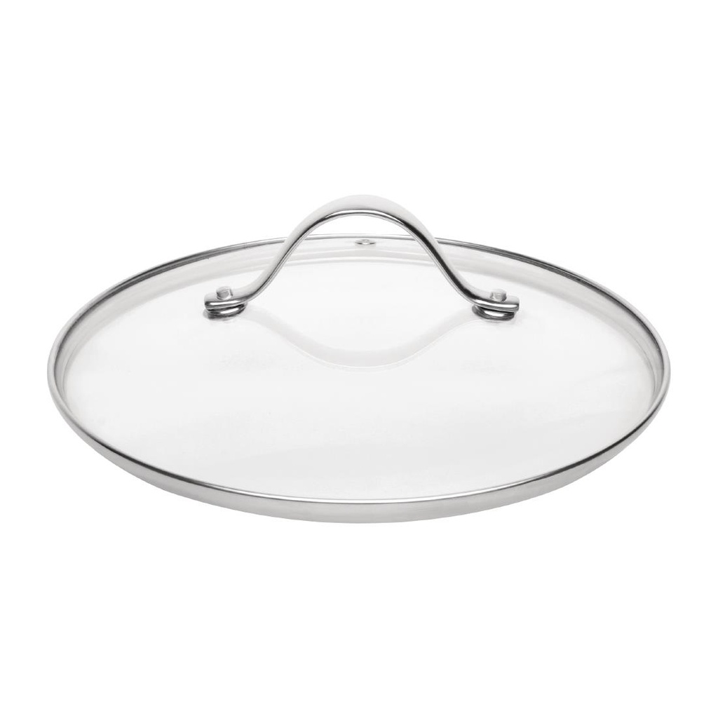 Vogue glazen steelpan deksel 180mm