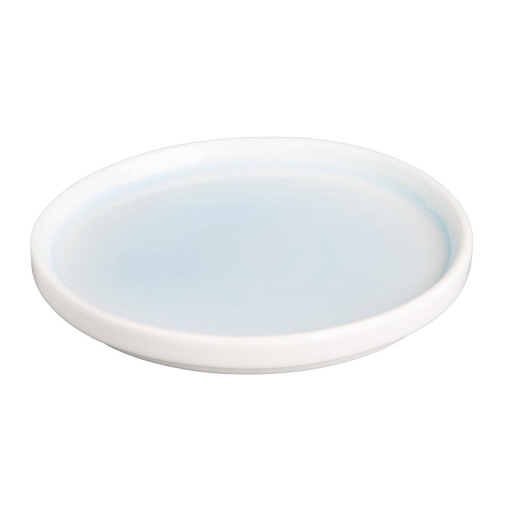 Olympia Fondant borden aqua blauw 152mm (6 stuks)