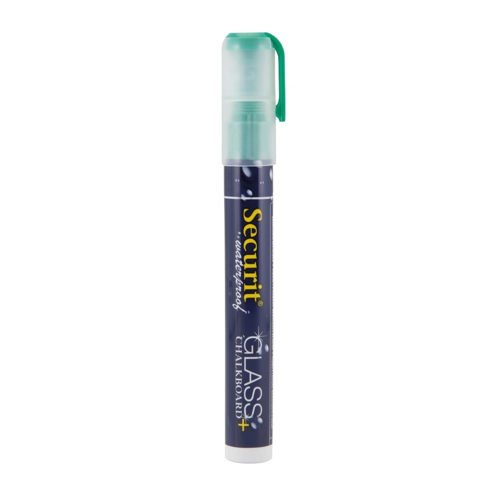 Securit Watervaste krijtstift (Glas + Krijtbord) in goren met 2-6mm penpunt