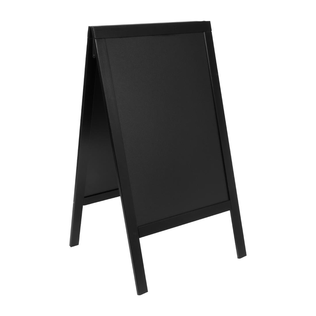 Securit Black Woody groot stoepkrijt bord