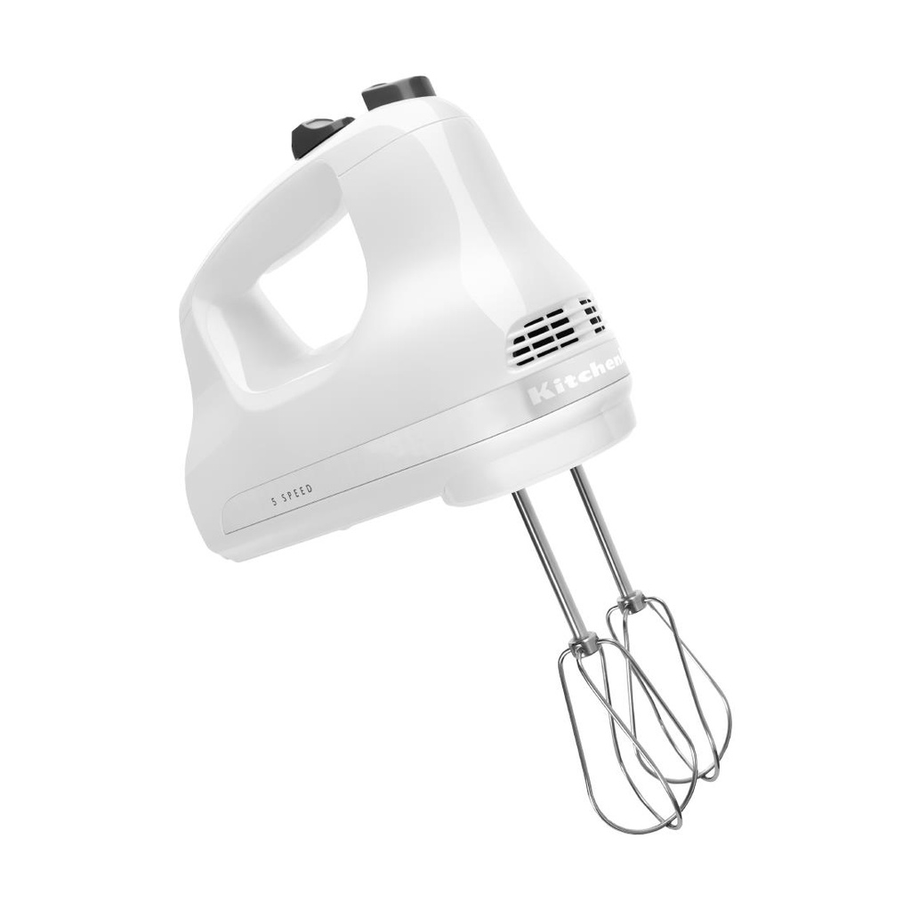 KitchenAid Classic handmixer met 5 snelheden 5KHM5110BWH