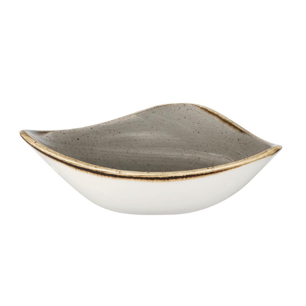 Churchill Stonecast Grey Cappuccino Lotus kom (12 Stuks)