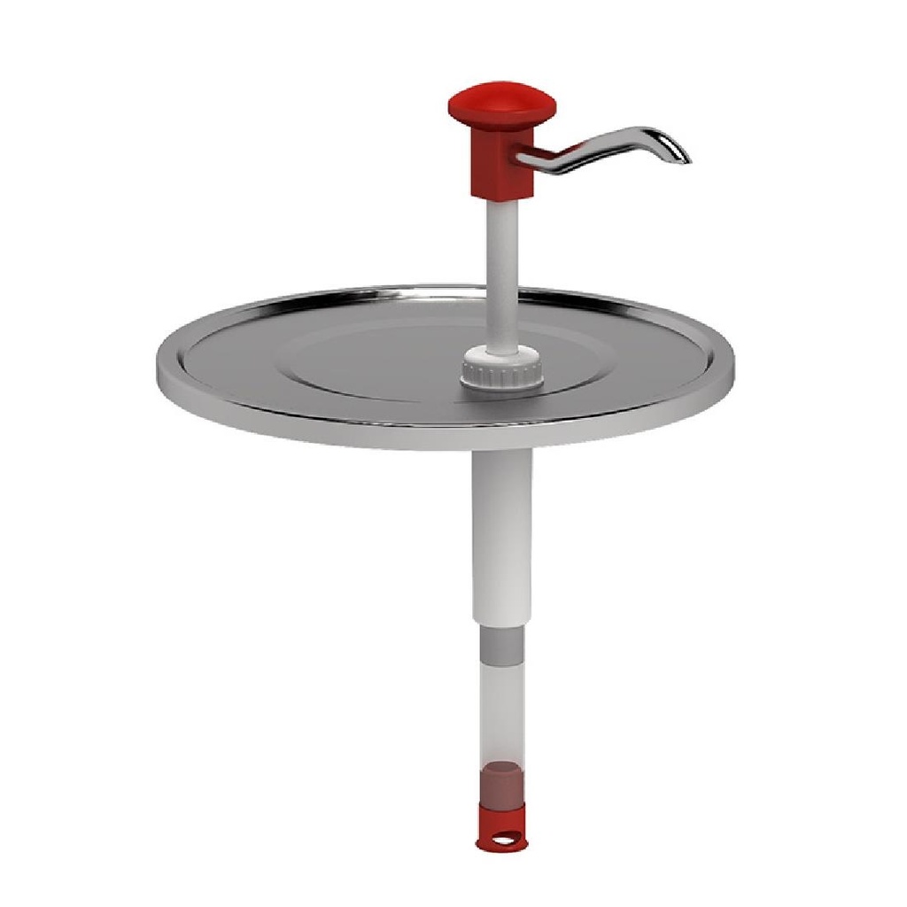 Gsatro -M Emmerdispenser 10L met drukknopbediening, RVS 18/10