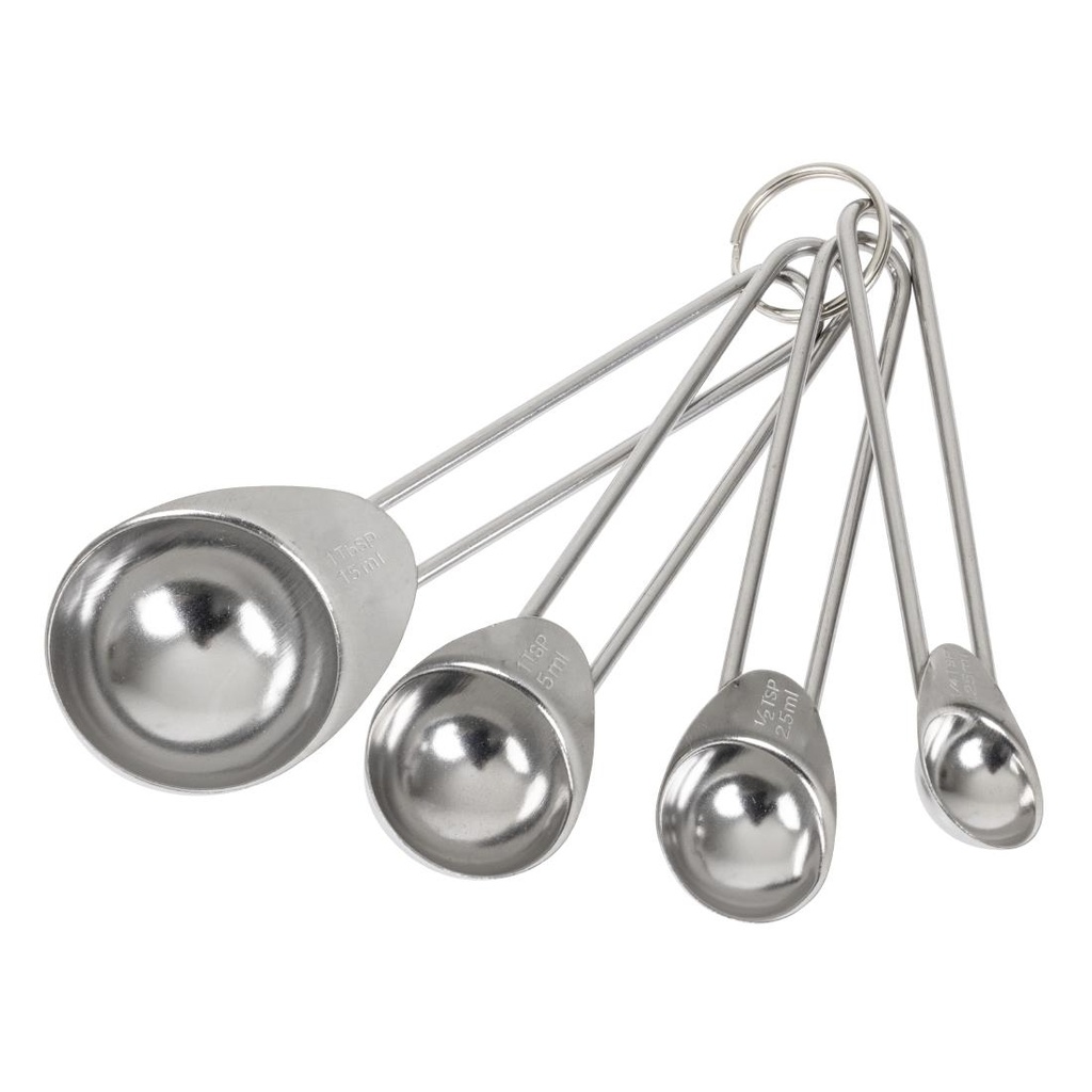 Kitchen Craft set RVS maatlepels