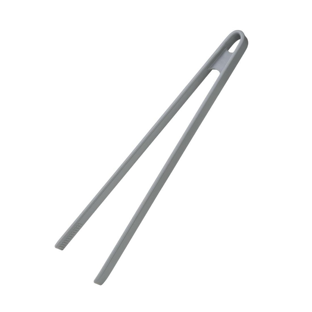 Vogue siliconen hittebestendige tang met pincetgreep 27cm