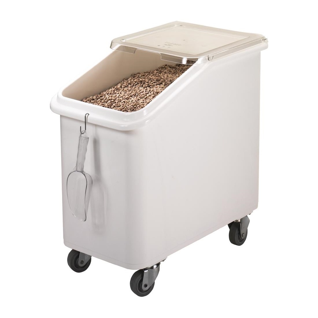 Cambro mobiele ingrediëntenbak wit 102L