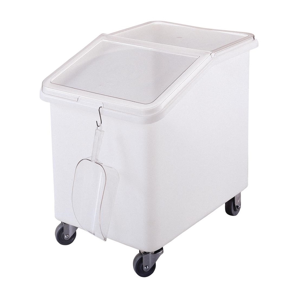 Cambro mobiele ingrediëntenbak wit 140Ltr
