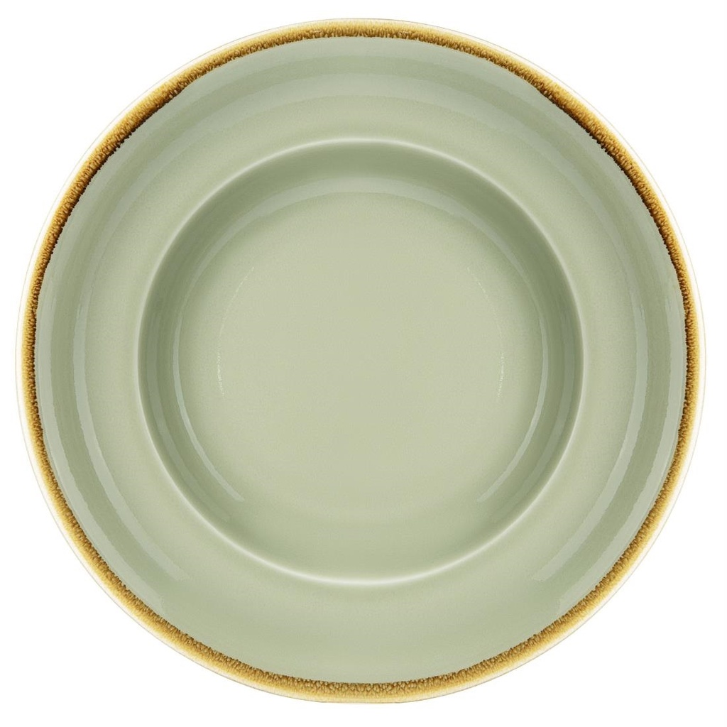 Olympia Kiln Pastakommen 250mm Mosgroen (4 Stuks)