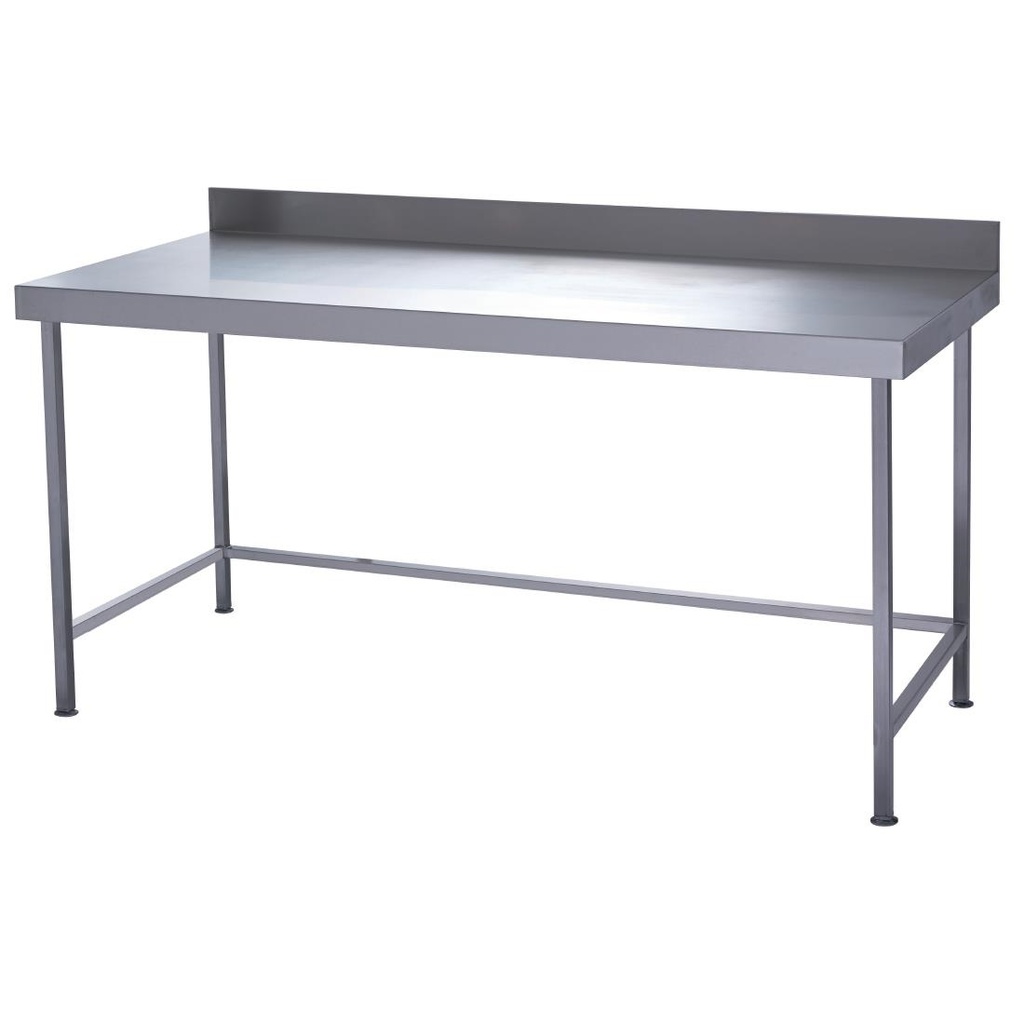 Parry volledig gelaste roestvrijstalen wandtafel 1200x700 mm