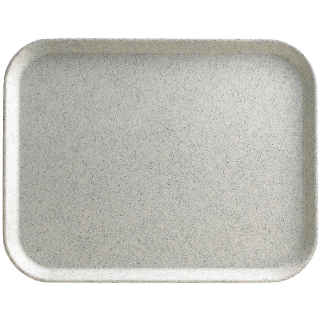 Cambro Versa Lite polyester dienblad gespikkeld rook klein