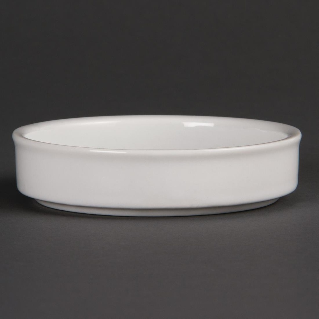 Olympia Whiteware stapelbare tapasschaaltjes 10,2cm (6 stuks)