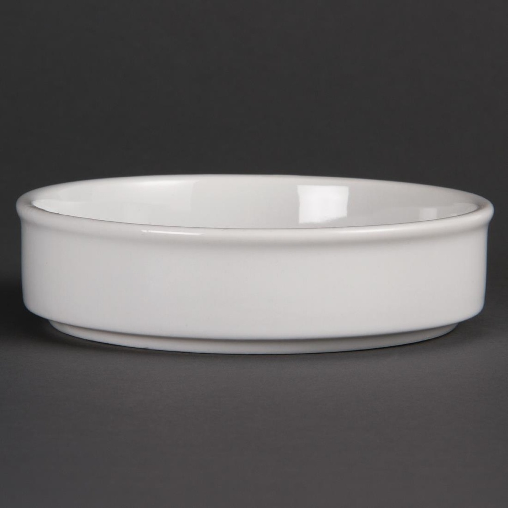 Olympia Whiteware stapelbare tapasschaaltjes 13,4cm (6 stuks)