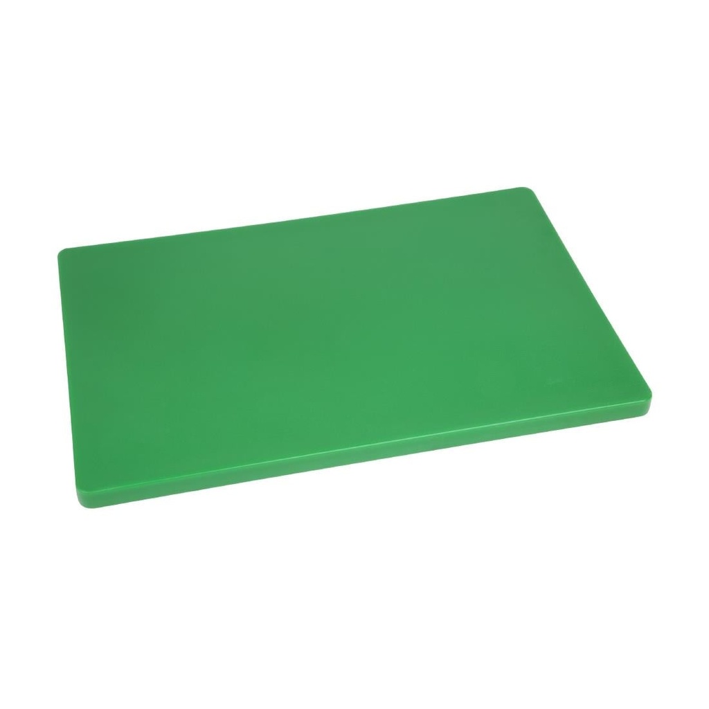 Hygiplas LDPE extra dikke snijplank groen 450x300x20mm