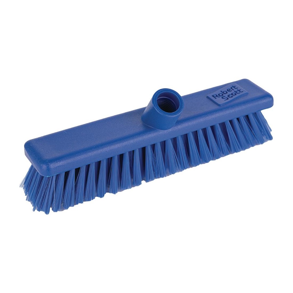 Jantex Hygiene zachte bezem 30cm blauw