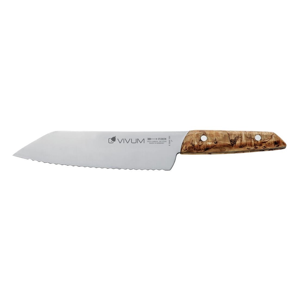 Dick Vivum Gekarteld Universeelmes Rand 18cm