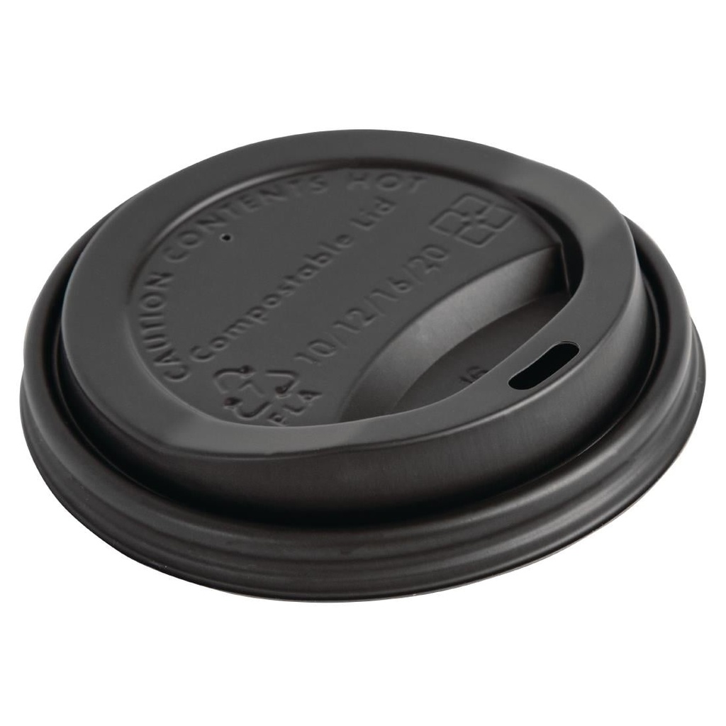 Fiesta Compostable deksels voor koffiebekers 340ml (1000 stuks)