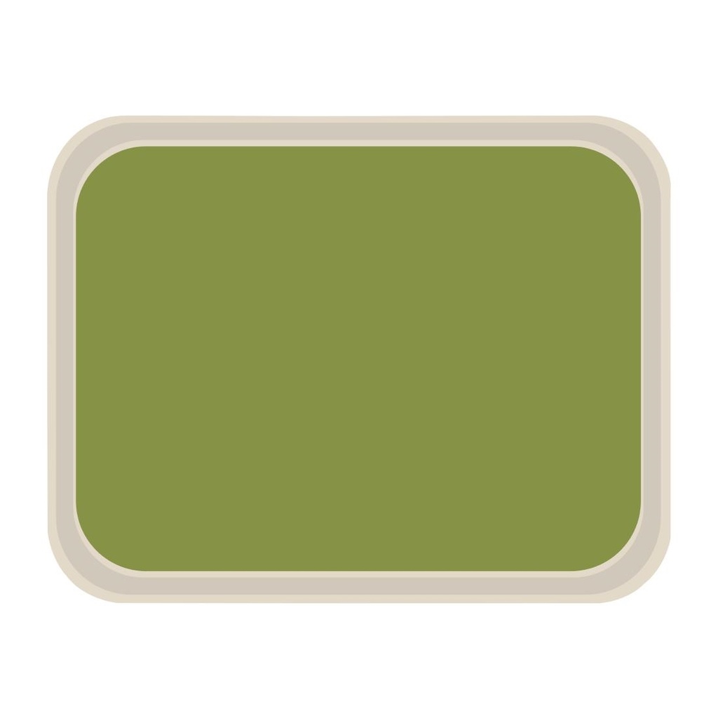 Roltex America polyester dienblad 46 x 36cm groen
