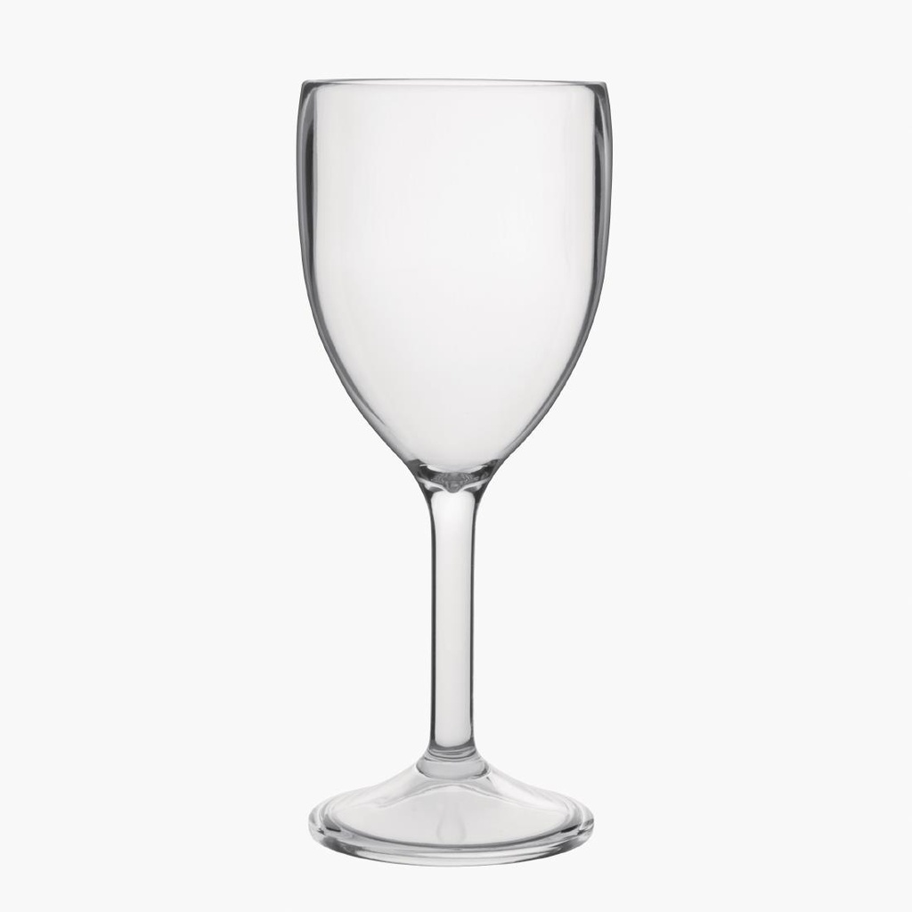 Olympia Kristallon polycarbonaat wijnglazen 30cl (12 stuks)