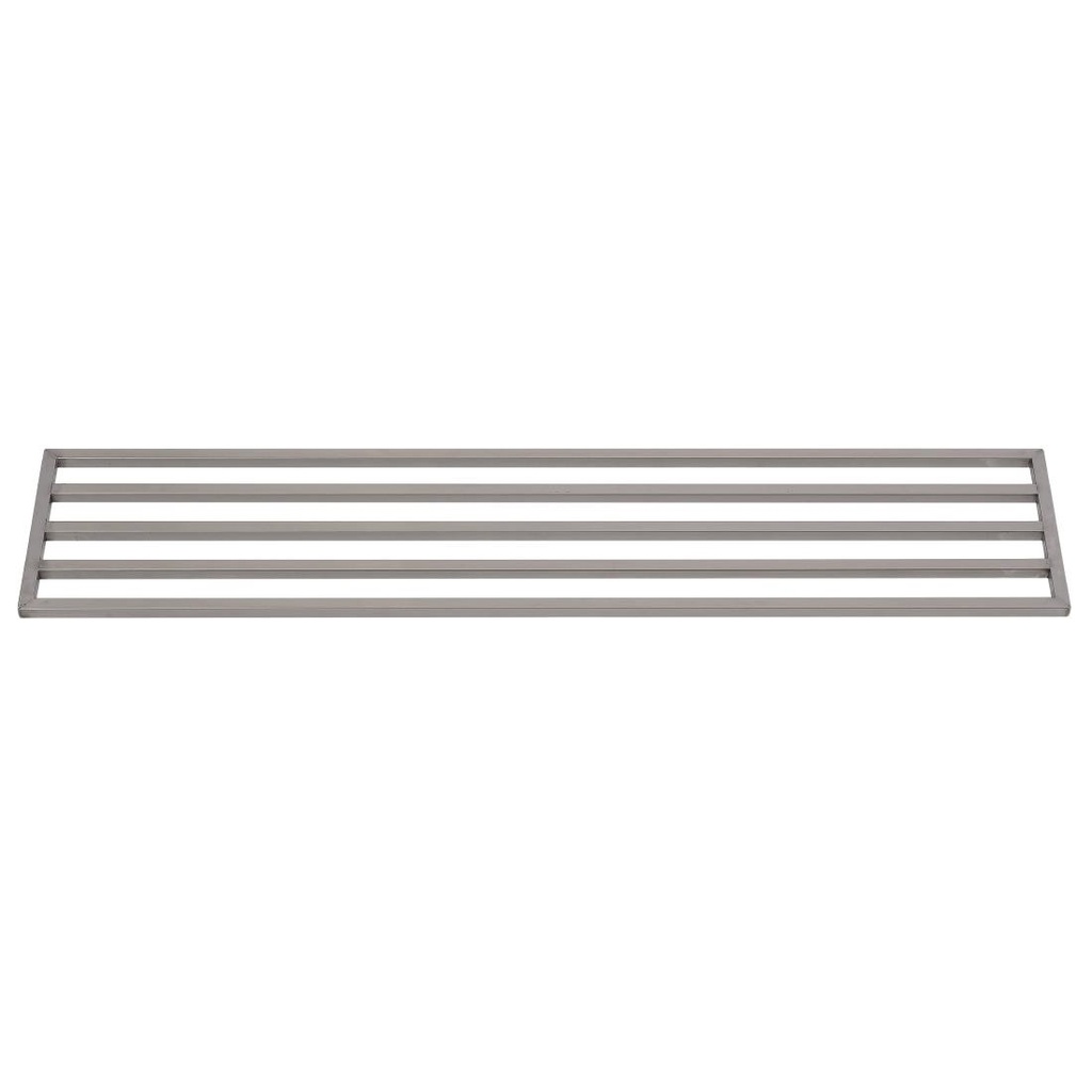 Gastro M RVS wandplank zonder steunen 120x40cm