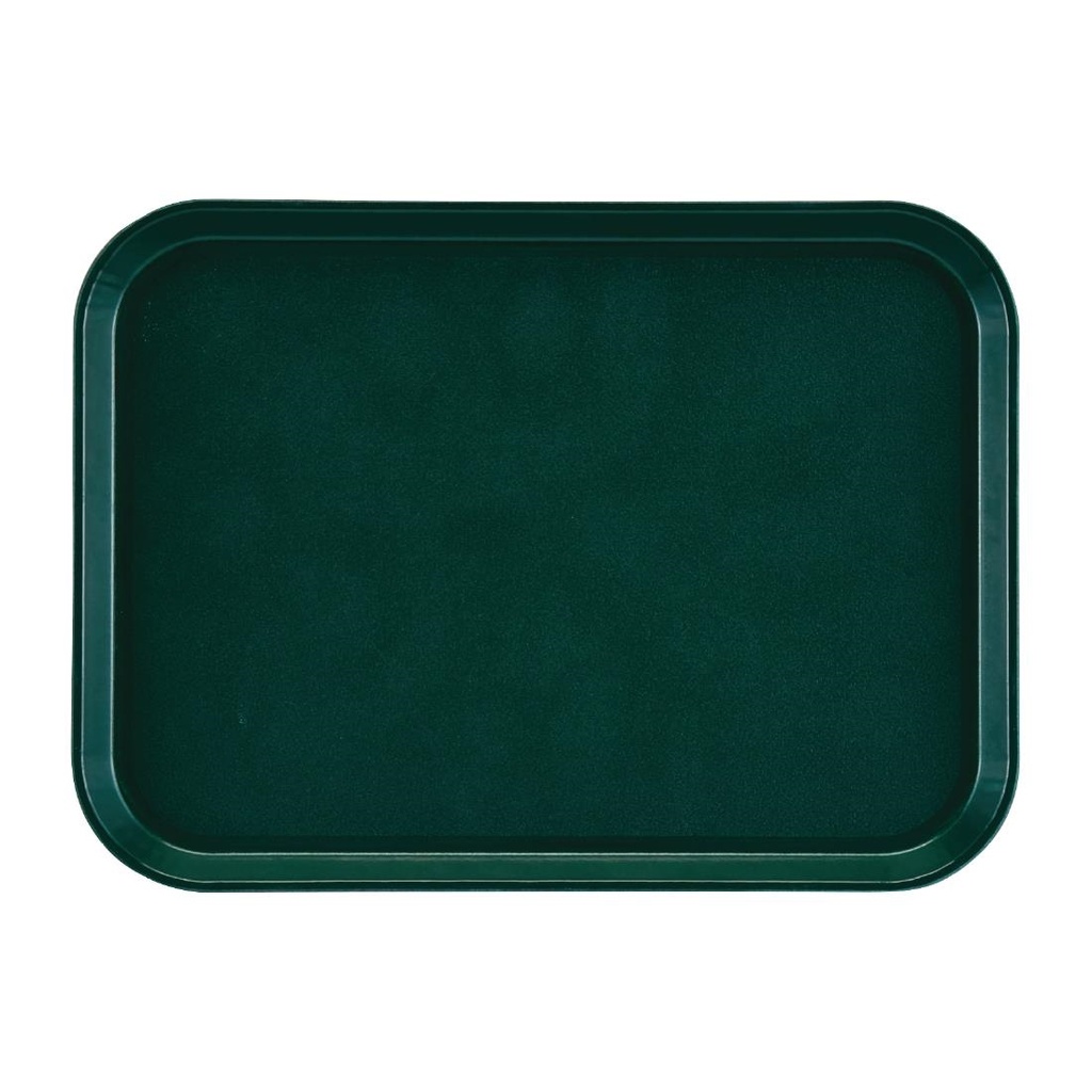 Cambro epictread glasvezel rechthoekig antislip dienblad groen 415mm